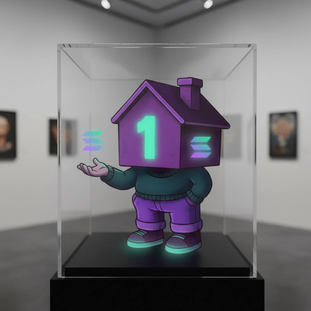 1HOUSE in museum display